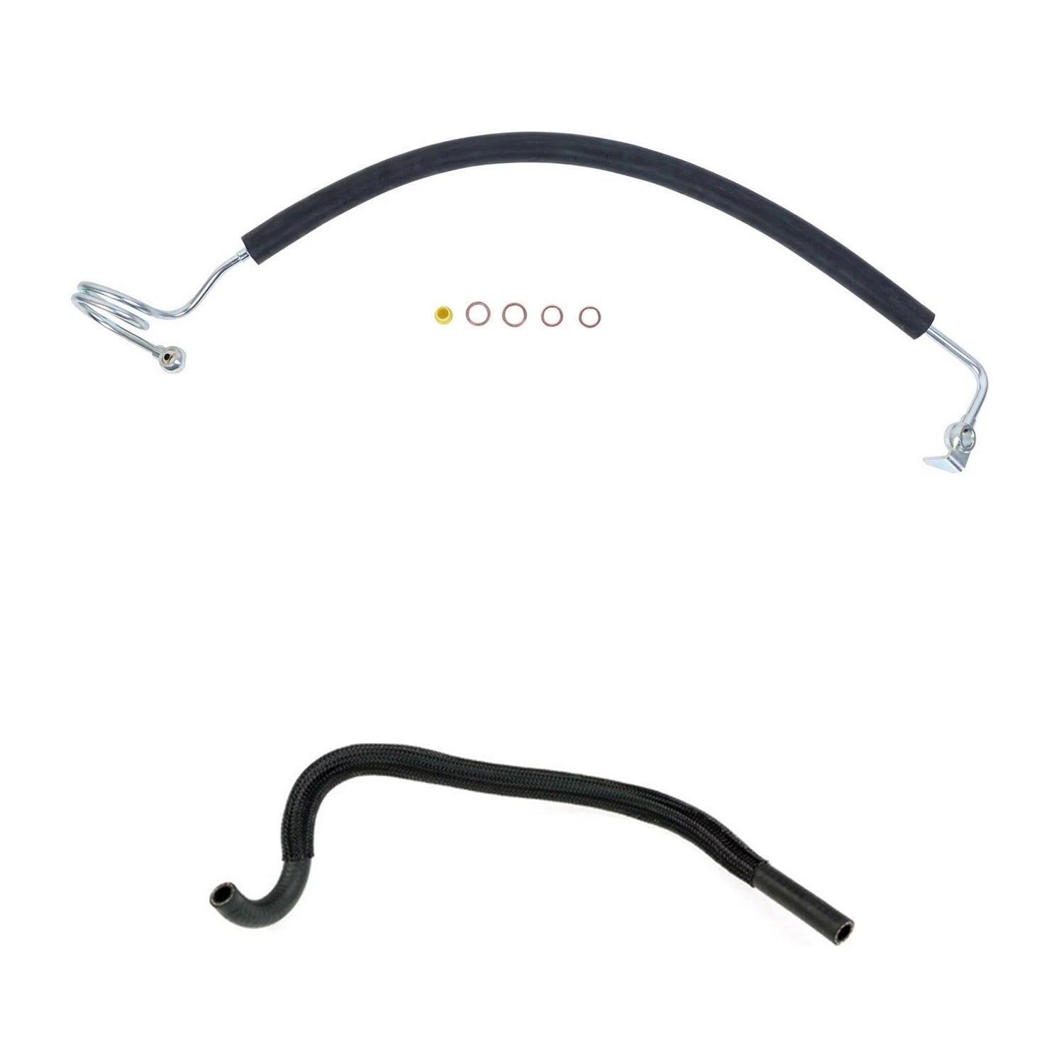Sunsong Power Steering Pressure & Return Line Hose Kit for Audi A4 Quattro (1996–2001)