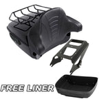 Trunk Pad Mount Rack for Harley Touring Street Road Glide (2009–2013)