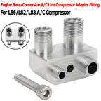 Adapter Fitting for GM Gen V L86 L83 Engine Swap A/C Line Compressor (2014–2023)