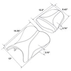 Rider & Passenger Seat for Suzuki GSXR600 GSXR750 (2006–2007)