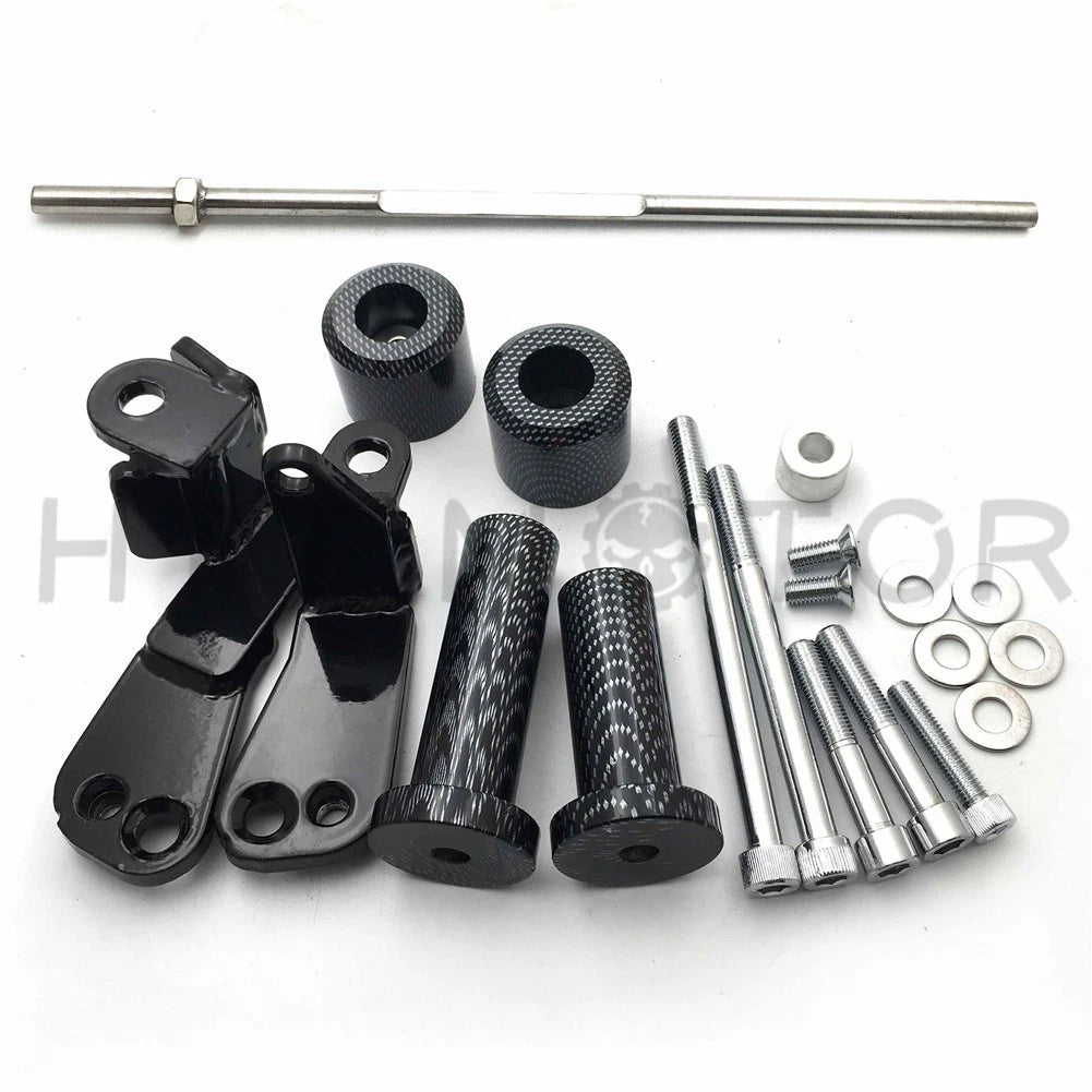 Carbon Fiber Frame Sliders for Suzuki Hayabusa GSXR 1300 (1999–2007)