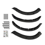 Set of 4 Wide Black Wheel Lip Fender Flares for Ford Bronco (2021–2024)