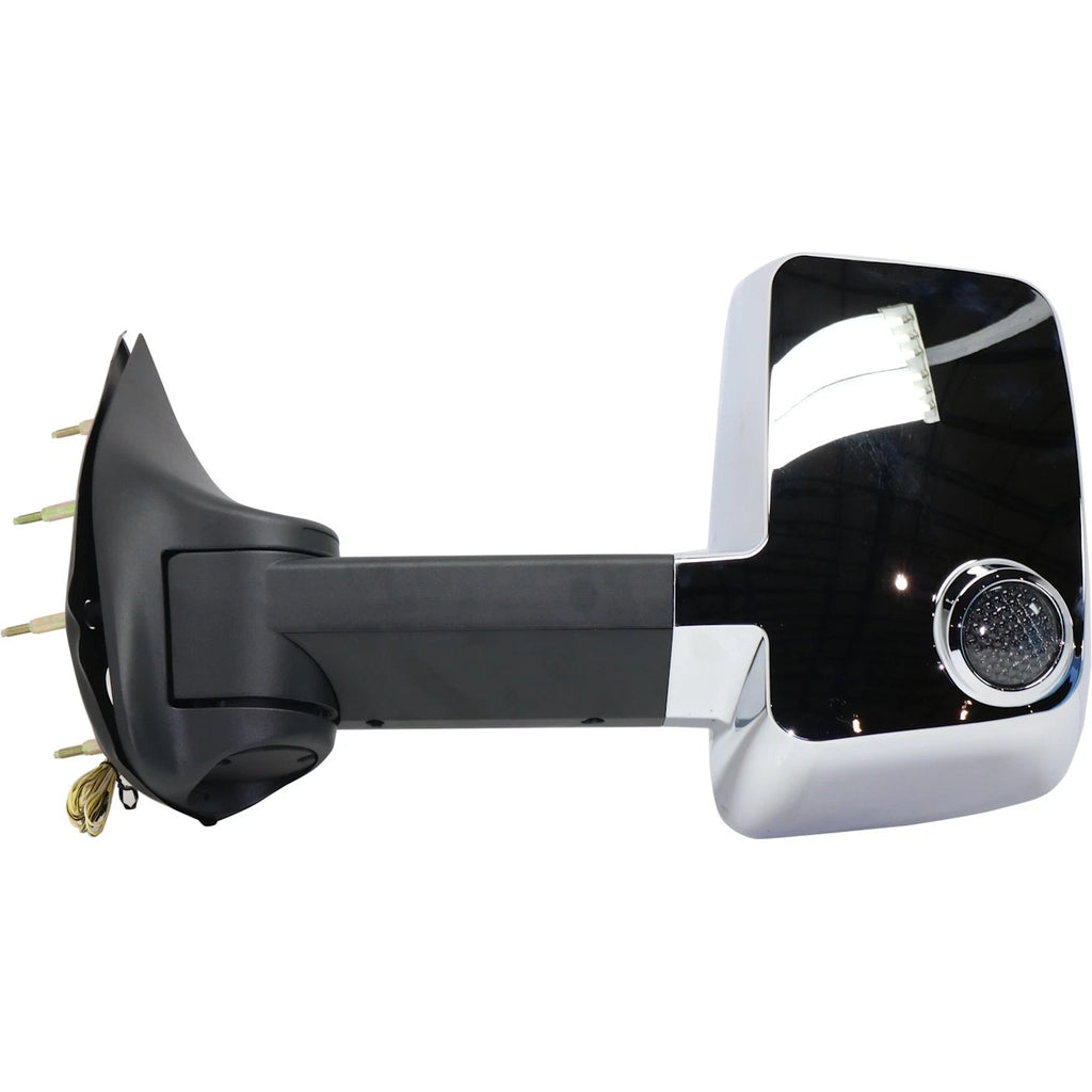 Towing Mirror for Ford E-150 E-250 Econoline (1992–2002) with Signal Light Chrome