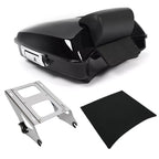 Razor Trunk Pack Two Up Rack Backrest for Harley Tour Street Road Glide (2014–2026)