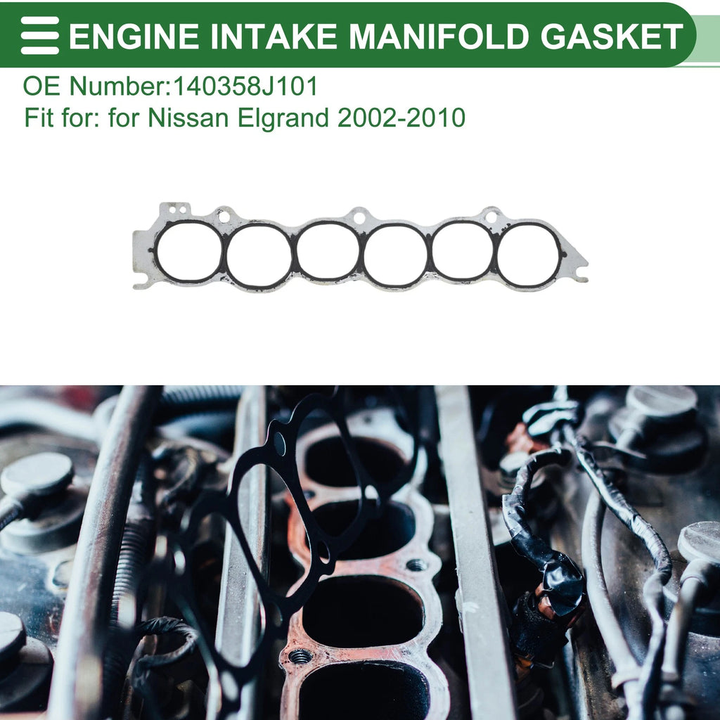 Engine Intake Manifold Gasket for Nissan Elgrand (2002–2010) No. 140358J101