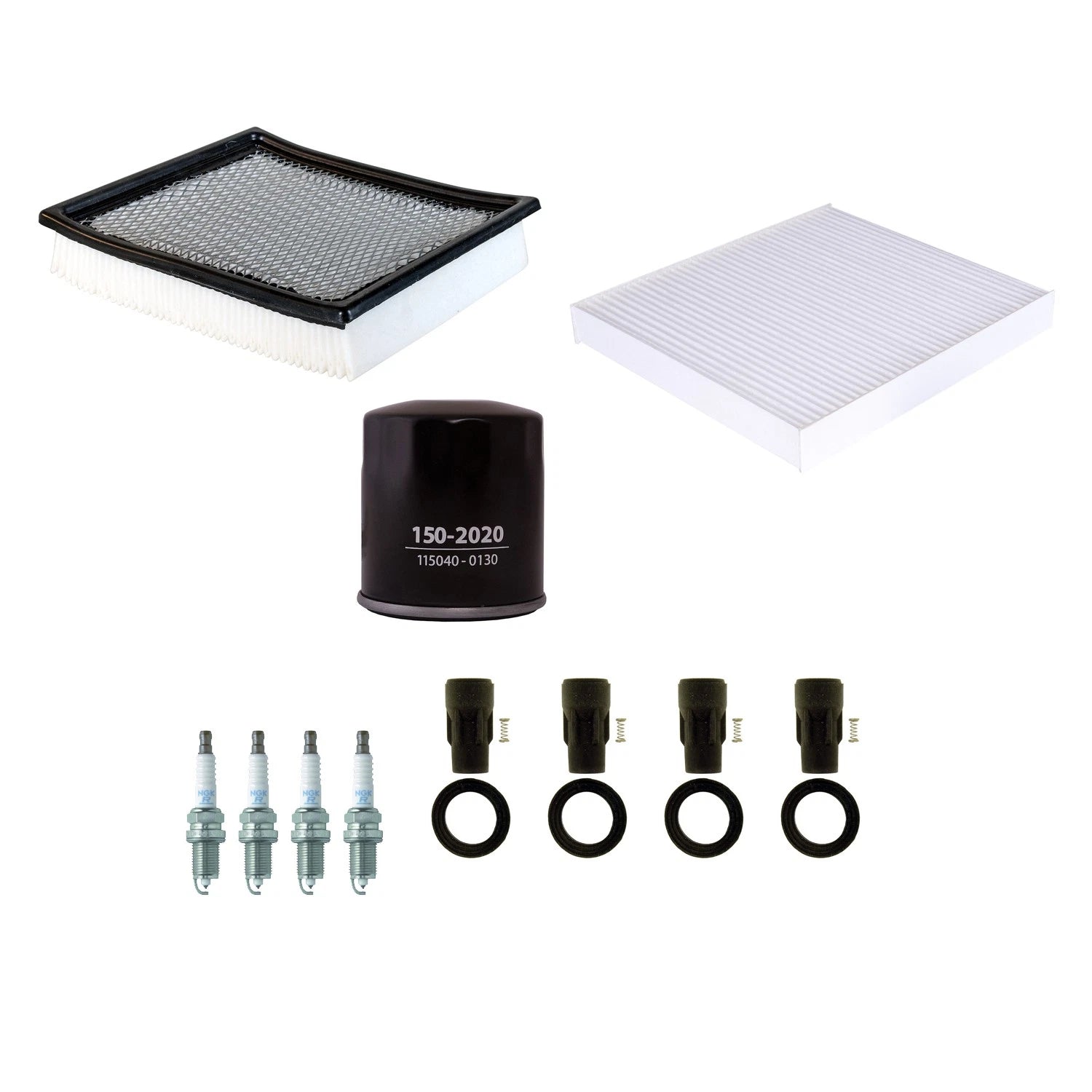 Denso Tune Up Kit & NGK 4 Spark Plugs for Dodge Journey 2.4L L4 (2009–2014)