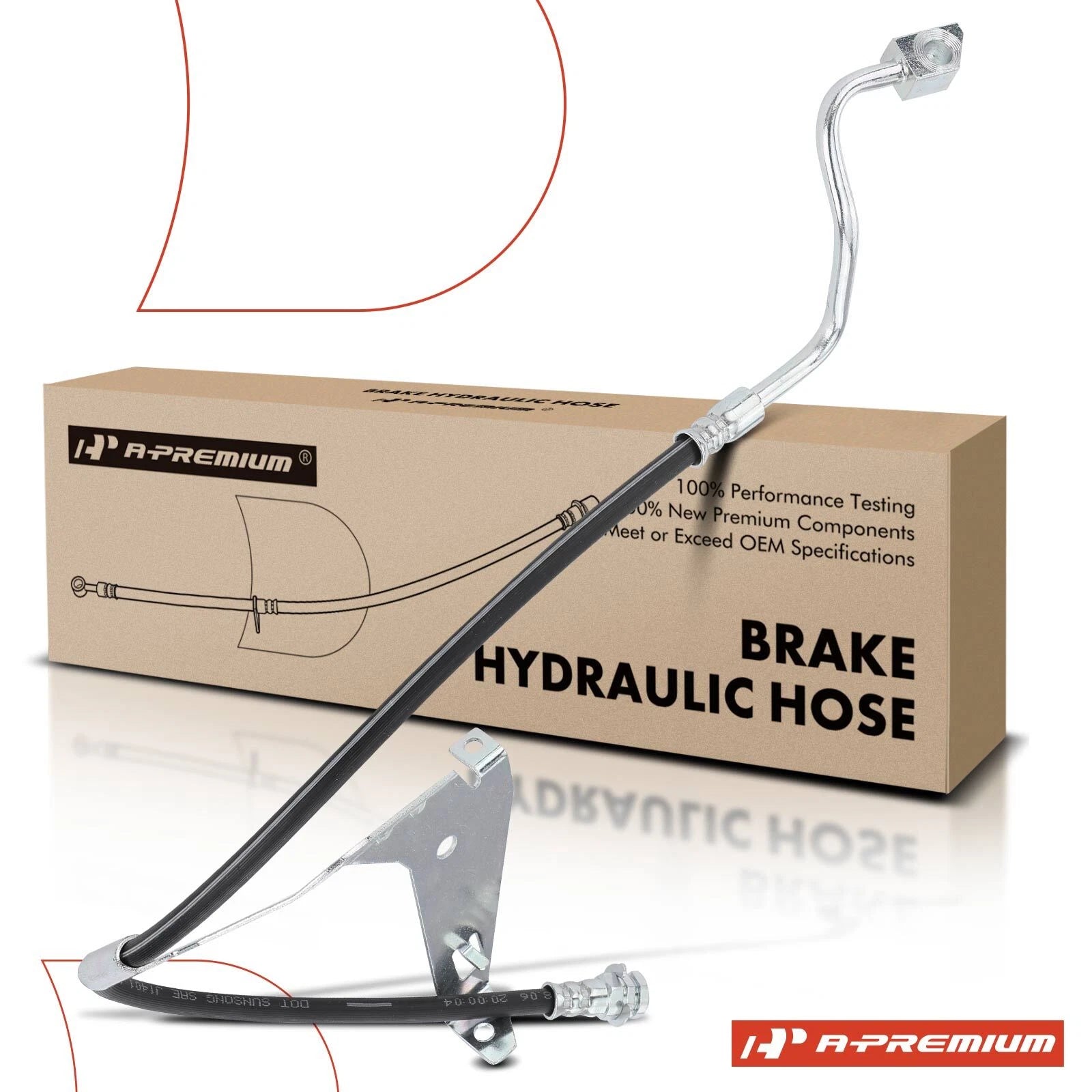 Front Right Brake Hydraulic Hose for Ford F-250 F-350 Super Duty (2005–2016)