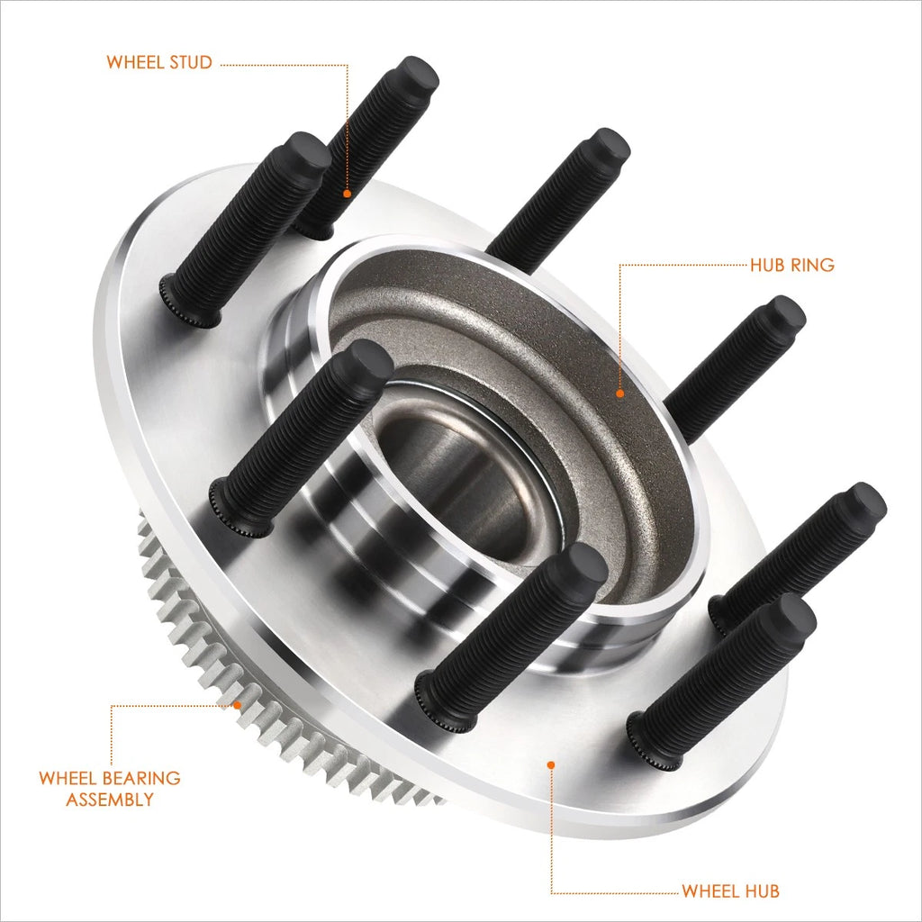 Wheel Hub Bearing Assembly Kit for Dodge Ram 2500 3500 (1994–2002)