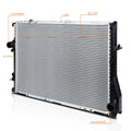 Aluminum Radiator for BMW 528i/540i/740i/750iL (1995–1998) DPI-1401