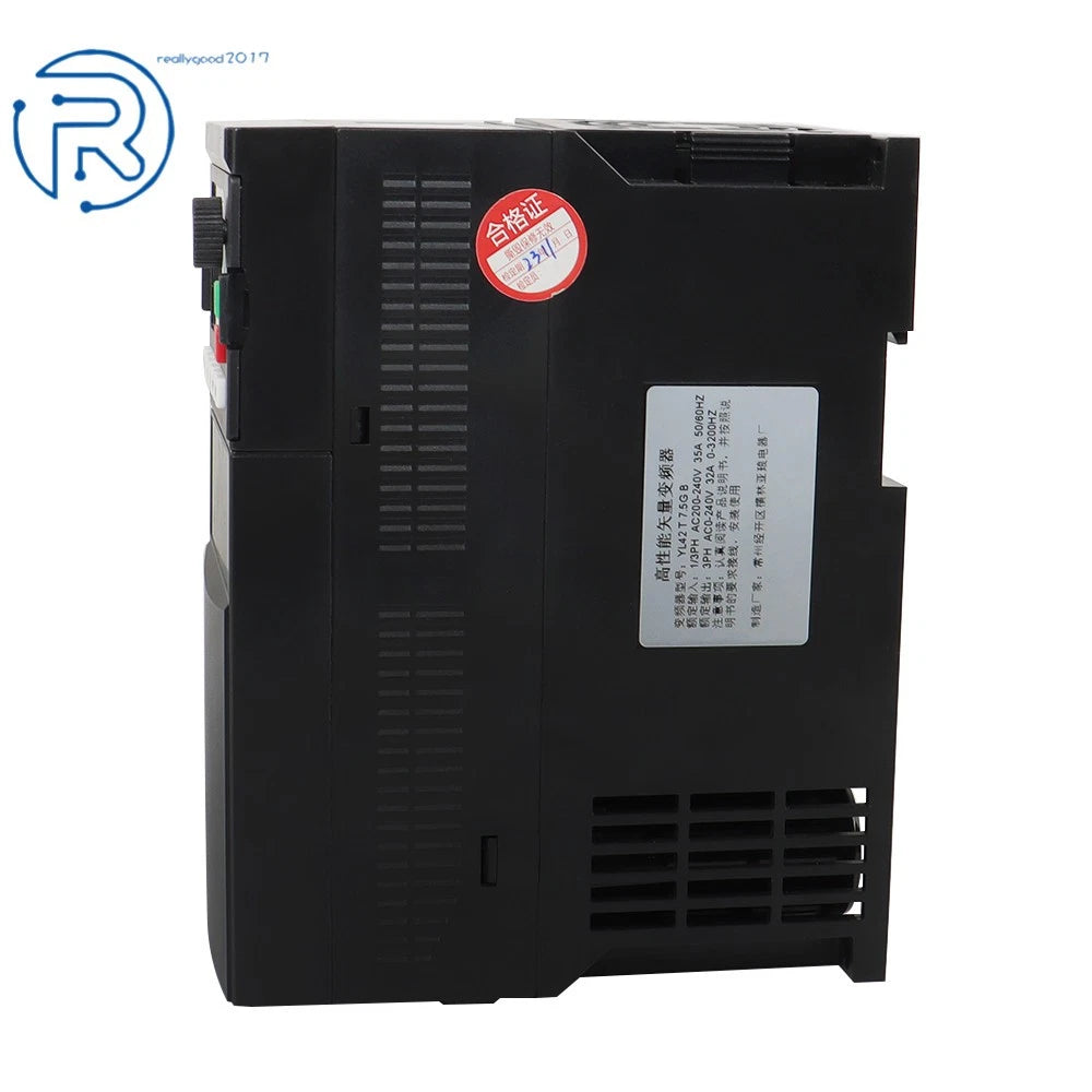 Variable Frequency Drive Inverter for CNC Machines (7.5KW, 220V)
