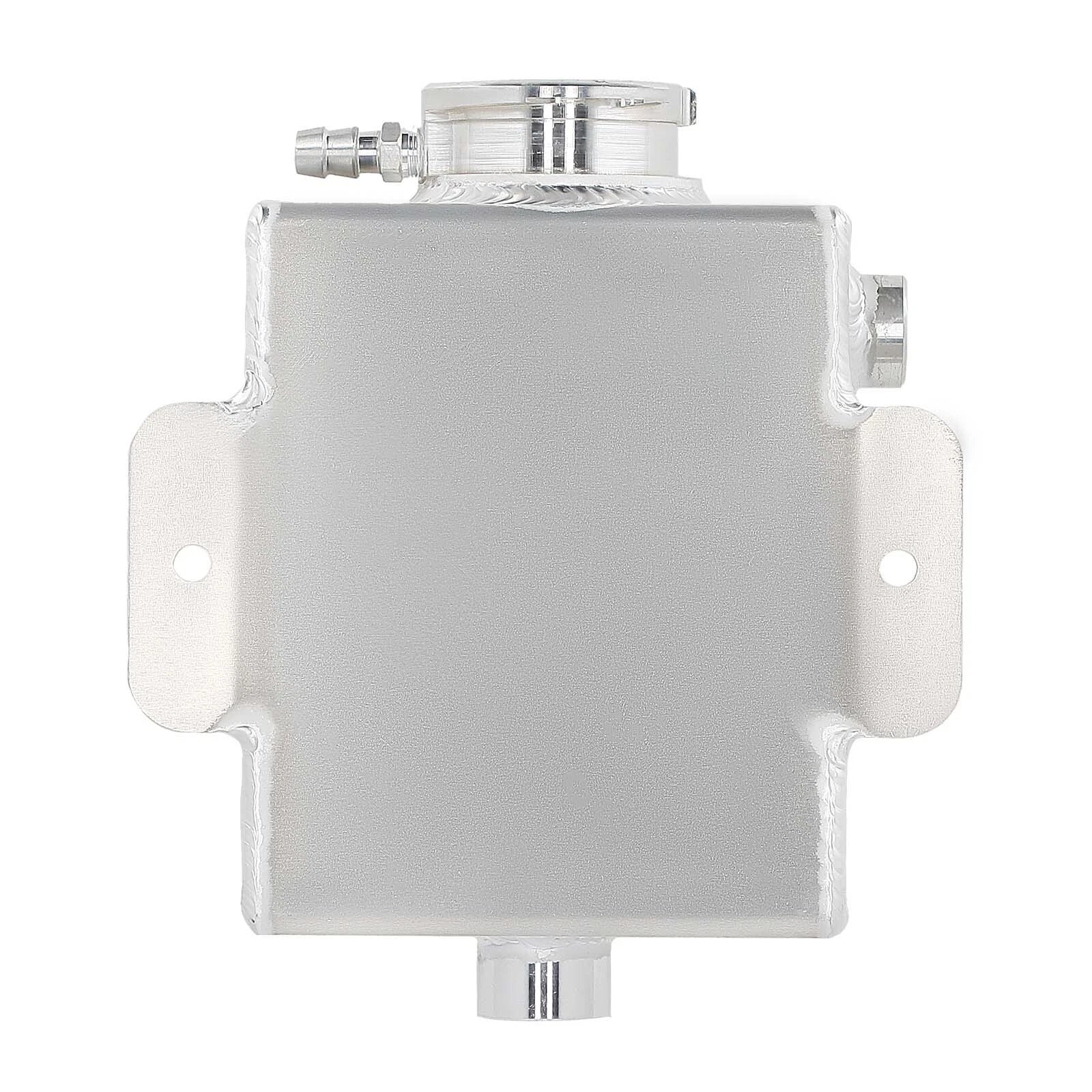 1.25 QT Aluminum Radiator Coolant Overflow Tank for Universal Fit