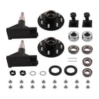 8x6.5 Lug Bolt On Wheels for Shipping Container Hub & Spindle Kit 8000LB