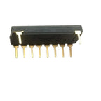 5pcs 8-Bit DIP Switches 3-Position Piano Key Design 2.54mm Spacing