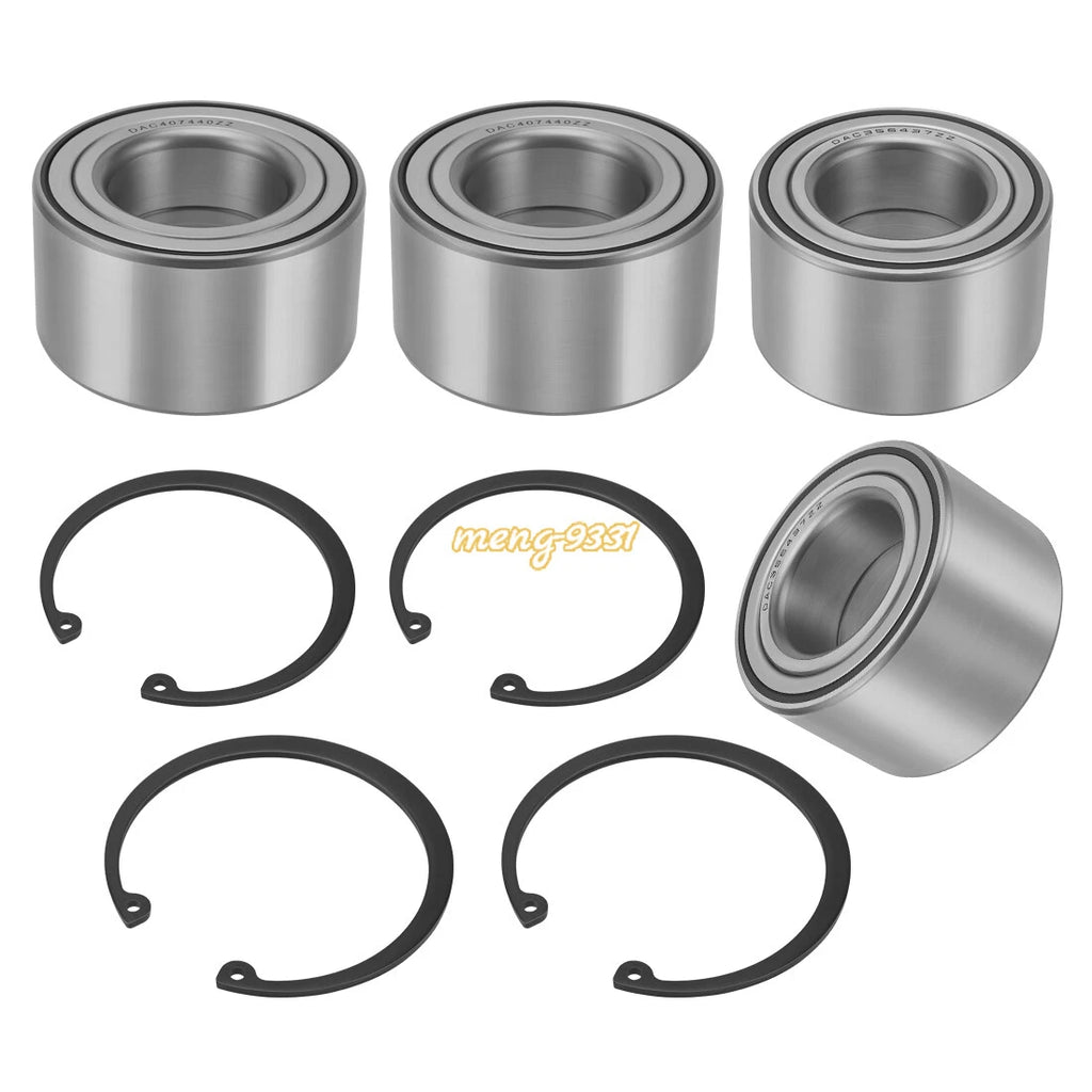 Front & Rear Wheel Bearings Ring Kit for Polaris Ranger 500, Ranger Crew 500 (2001–2022)