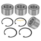 Front & Rear Wheel Bearings Ring Kit for Polaris Ranger 500, Ranger Crew 500 (2001–2022)