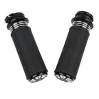 CNC 1" 25mm Handlebar Hand Grips for Harley Dyna FXD FXDB FXDF (1996–2017)