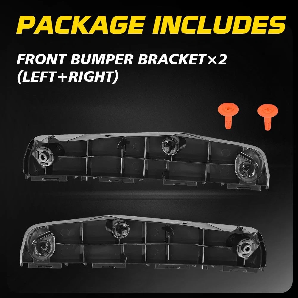 2X Front Bumper Outer Brace Bracket for Toyota Prius (2016–2022)