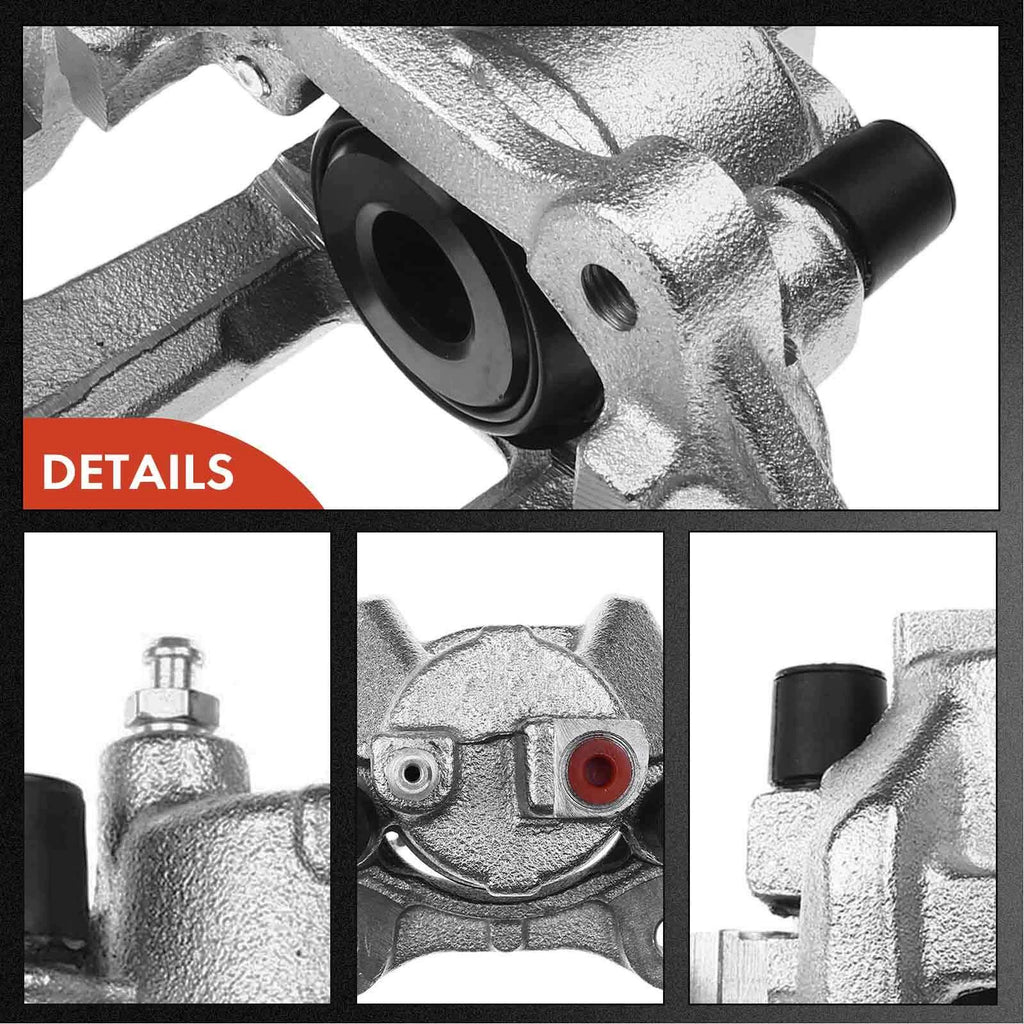 6x Rear Brake Calipers + Pads for Dodge Durango, Jeep (2011–2020)