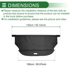 Retractable Cargo Cover for Mitsubishi Pajero Sport (2016–2022)
