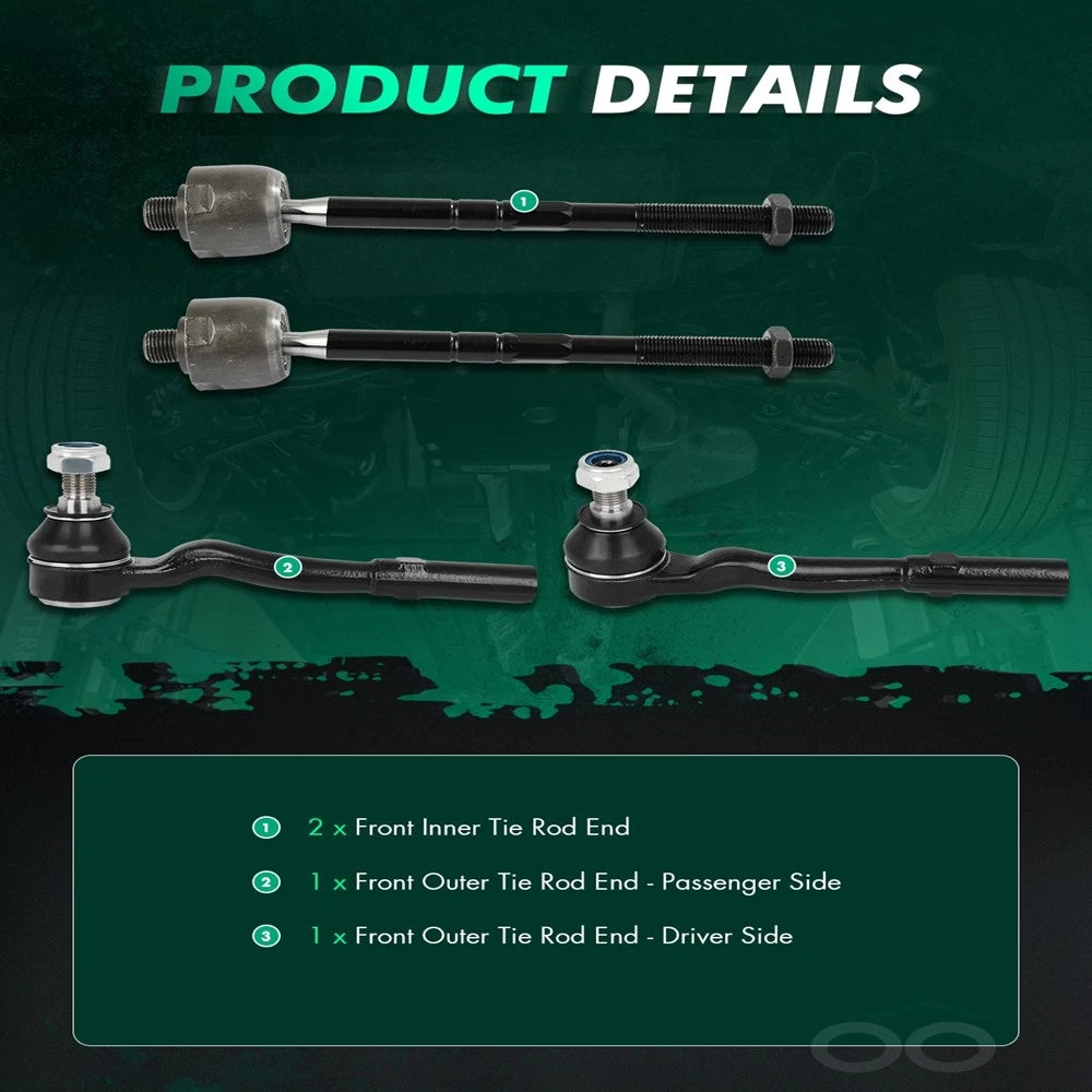 Front Tie Rod End for Mercedes-Benz CLS500 CLS55 AMG (2006)