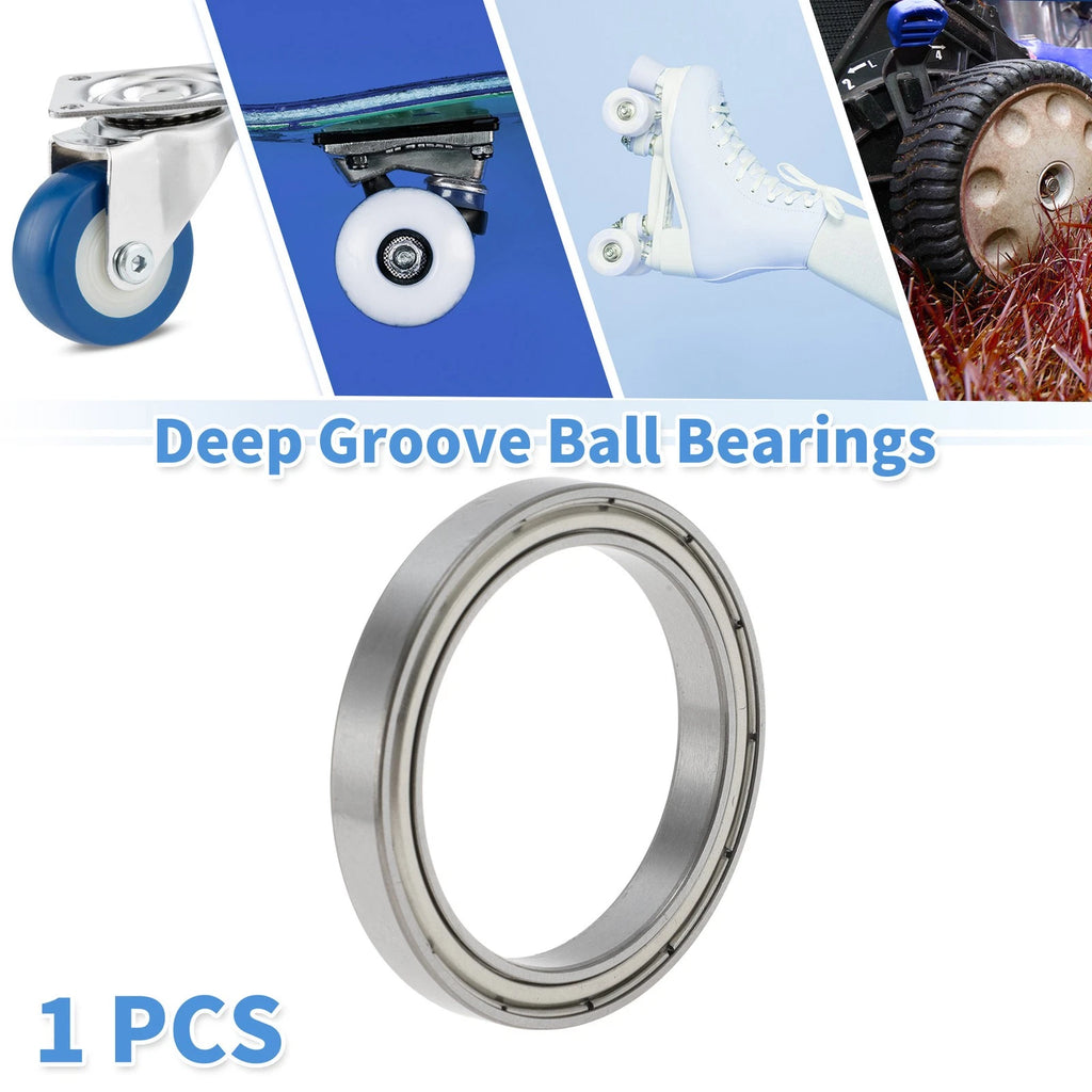 6808ZZ Deep Groove Ball Bearing P4 for Scooter Skateboard Wheel (40x52x7mm)