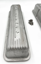 Finned Aluminum Valve Covers Replacement for Small Block Chevy (Chevrolet) (1967–1974)
