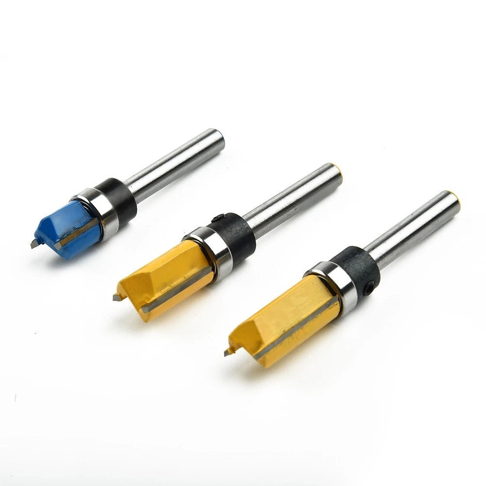 Router Bit Straight Trim 1/4" Shank Carbide for Wood Acrylic