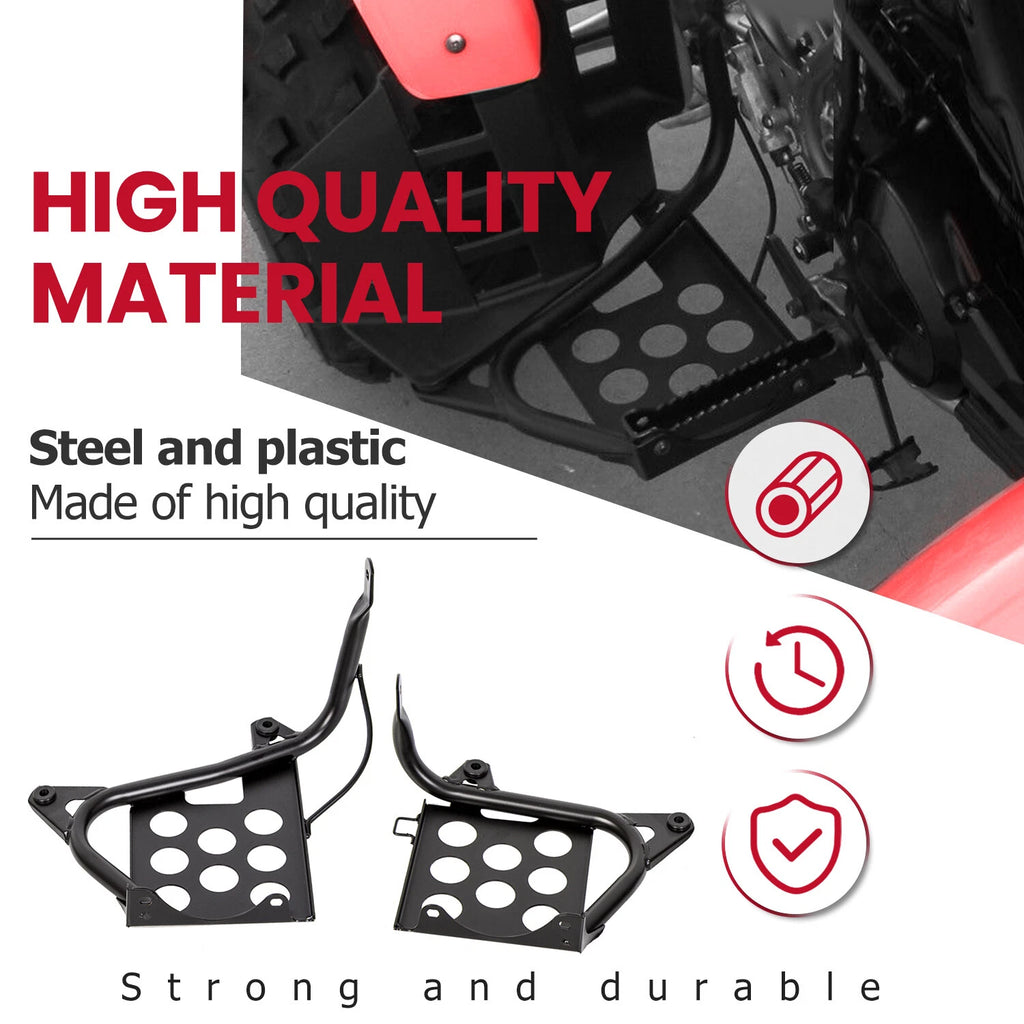 Set of 2 Nerf Bars Heel Guards for Yamaha Banshee (1990–2006) 87