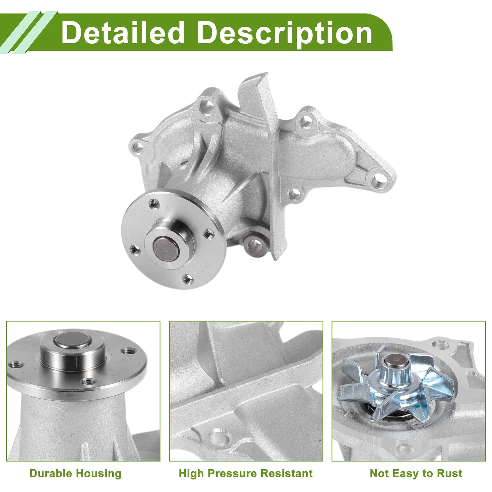 Engine Water Pump for Toyota Avensis (1997–2000) No. 1611019145