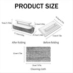 Ergonomic Foldable Brush for Kitchen Window Grooves and Narrow Spaces