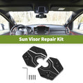 Set of 1 Sun Visor Repair Kit for Dodge Ram 1500 (2019–2023) Black