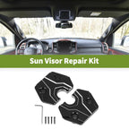 Set of 1 Sun Visor Repair Kit for Dodge Ram 1500 (2019–2023) Black