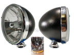 Crystal Headlights w 10 LED Amber Turn Signal for Black Dietz 7 Inch (2000–2000)