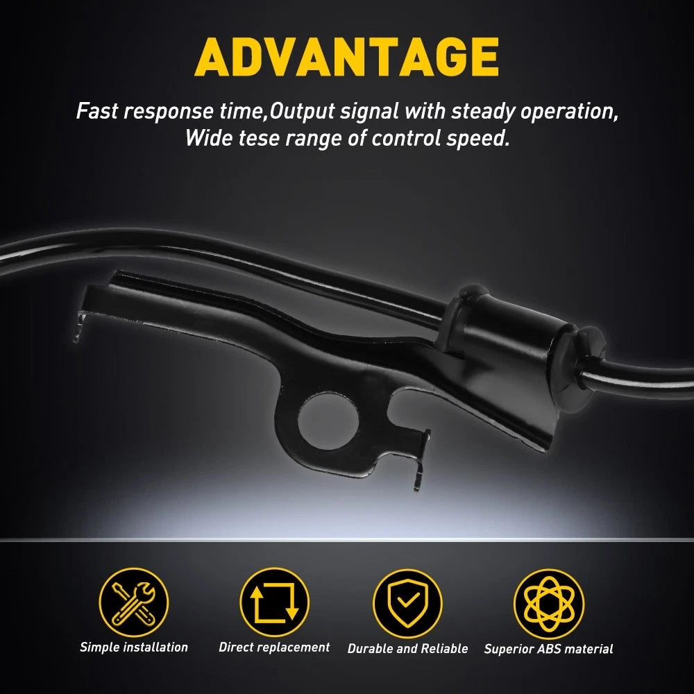 2X ABS Wheel Speed Sensor for Toyota Yaris, Scion XD (2009–2011)