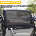 4X Magnetic Window Sun Shade Cover for Universal Fit (UV Protection)