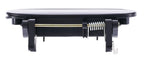 Rear Right Textured Black Outer Door Handle for Daewoo Nubira (1997–2006)