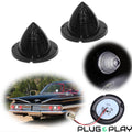 2PC Smoke White LED Backup Light for Chevrolet Impala Bel Air Biscayne (1960–1961)