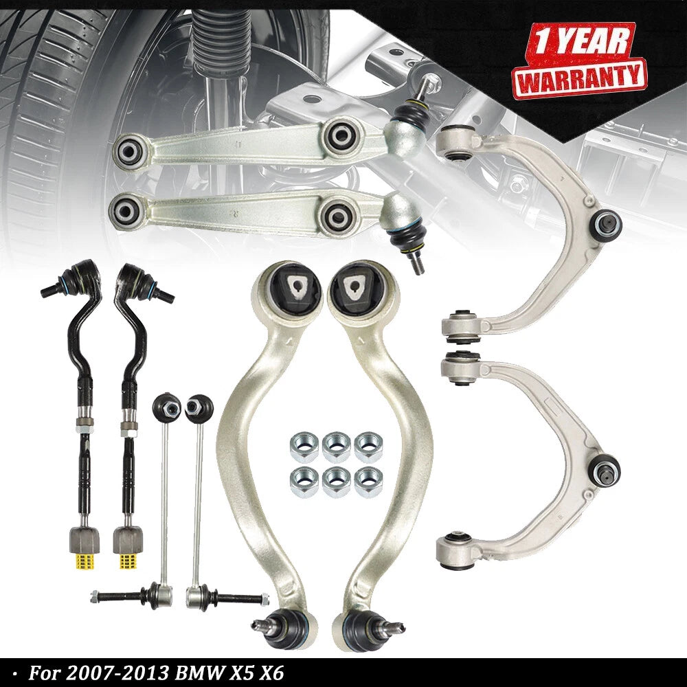 Set of 4 Front Suspension Control Arms for BMW X5 X6