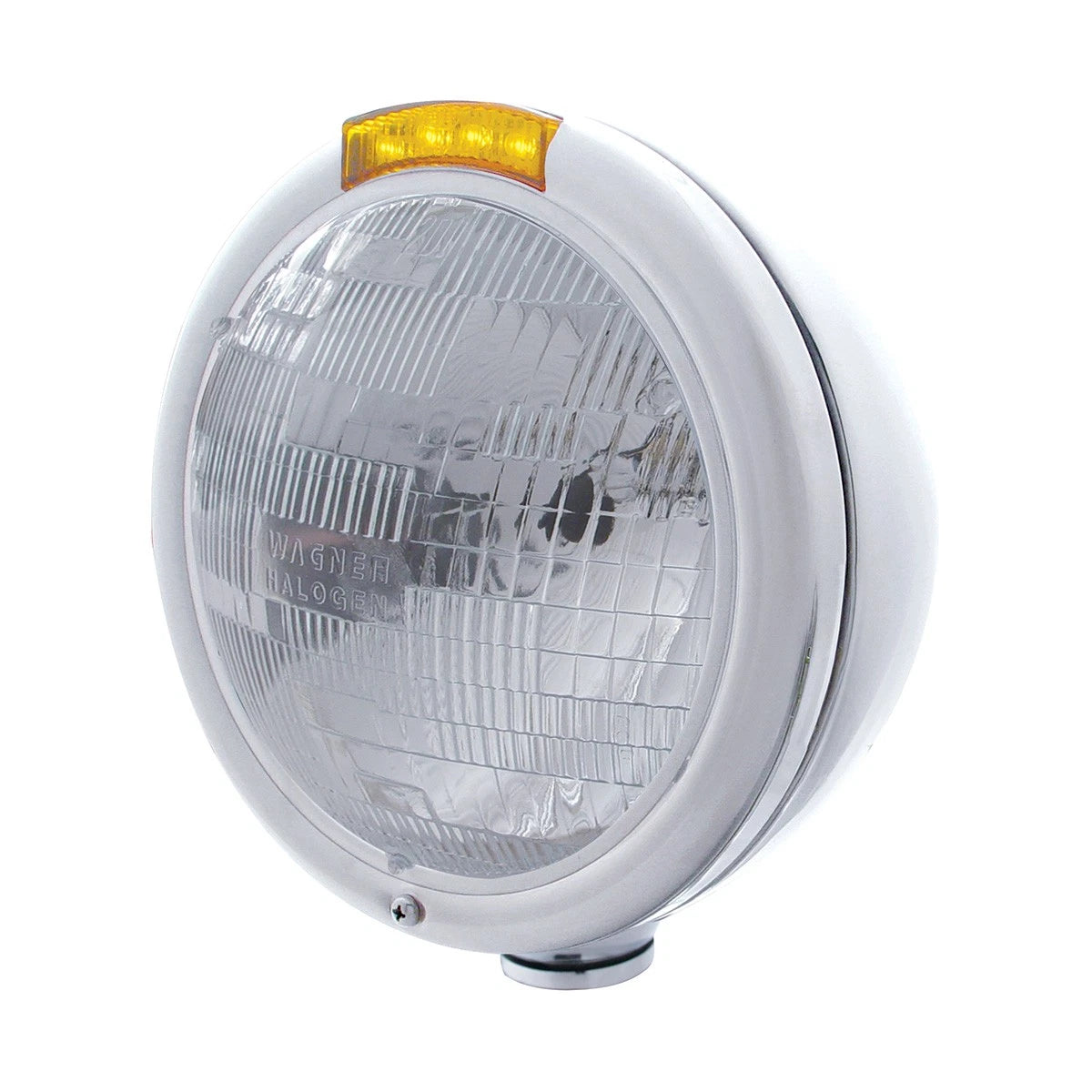 Headlight Bulb and LED Turn Signal Lens Replacement for Classic Chrome (1930–1959)