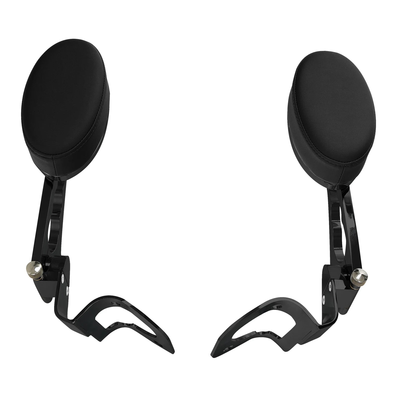 Adjustable Black Passenger Armrests for Harley Electra Street Glide (2014–Up)