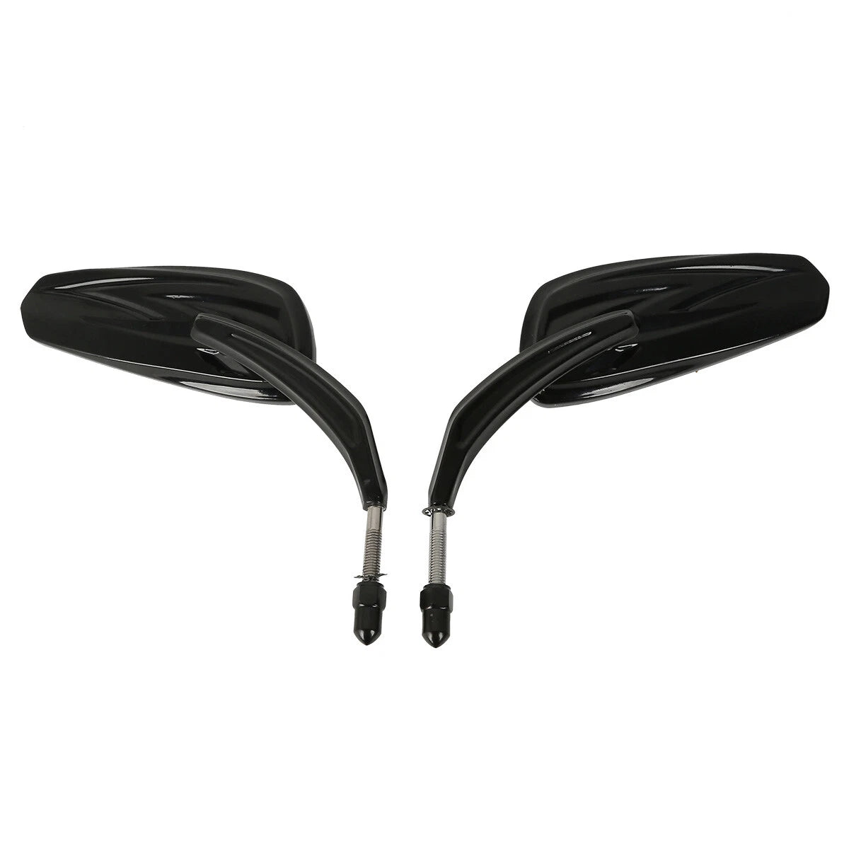 8mm Rear View Mirrors for Harley Sportster XL Touring Road King (Universal)