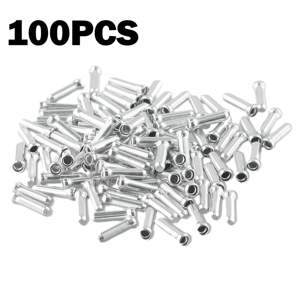 100pcs Brake Shifter Inner Cable Tips for MTB Bike (All Years)