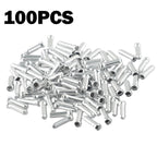 100pcs Brake Shifter Inner Cable Tips for MTB Bike (All Years)
