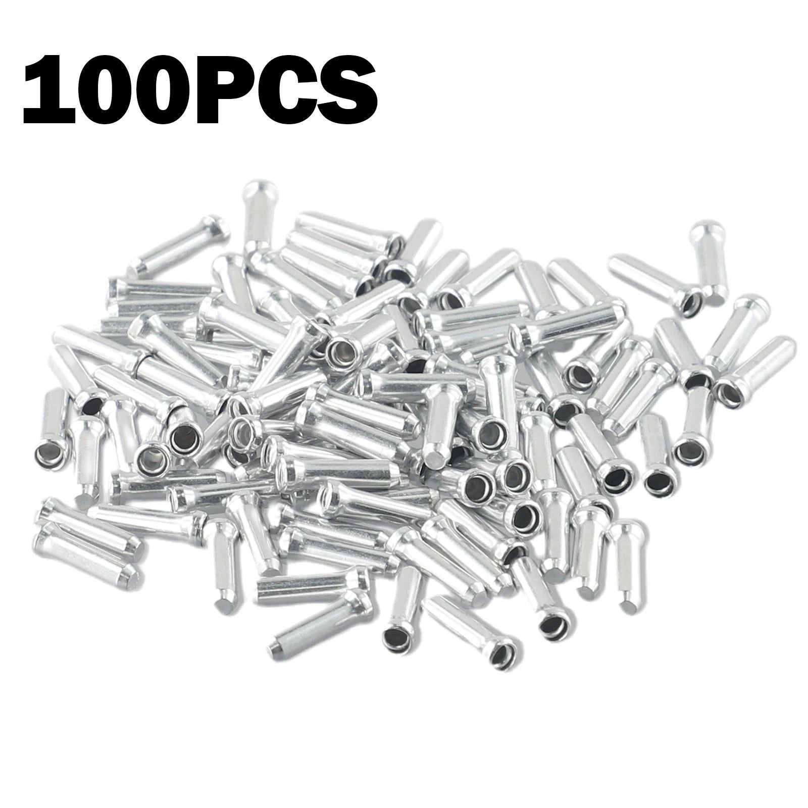 100pcs Brake Shifter Inner Cable Tips for MTB Bike (All Years)