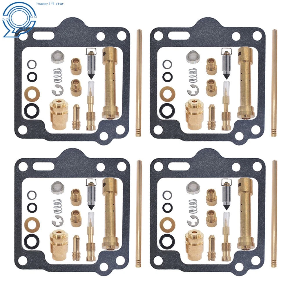 Set of 4 Carburetor Repair Kits for Suzuki GS650E GS650G GS650GL (1983–1989)