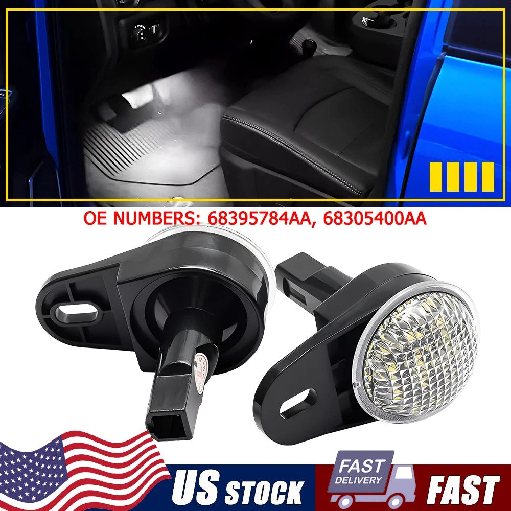LED Footwell Courtesy Light for Ram Nitro Durango Wrangler (2007–2018)