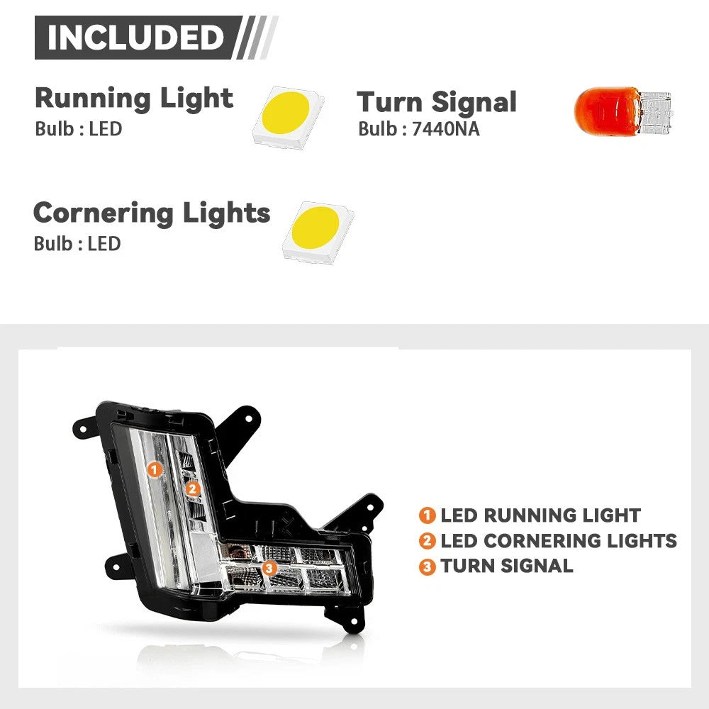 LED Fog Light Lamp for Cadillac Escalade (2015–2020) - Passenger