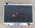 Aluminum Radiator + RED Hose for Toyota Land Cruiser 80 Series (90-98)