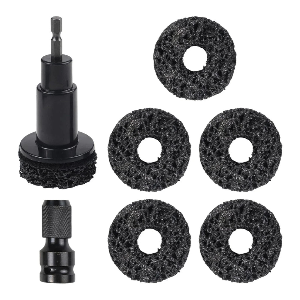 8pcs Rust Removal Tools for Brake Discs and Hub Shafts