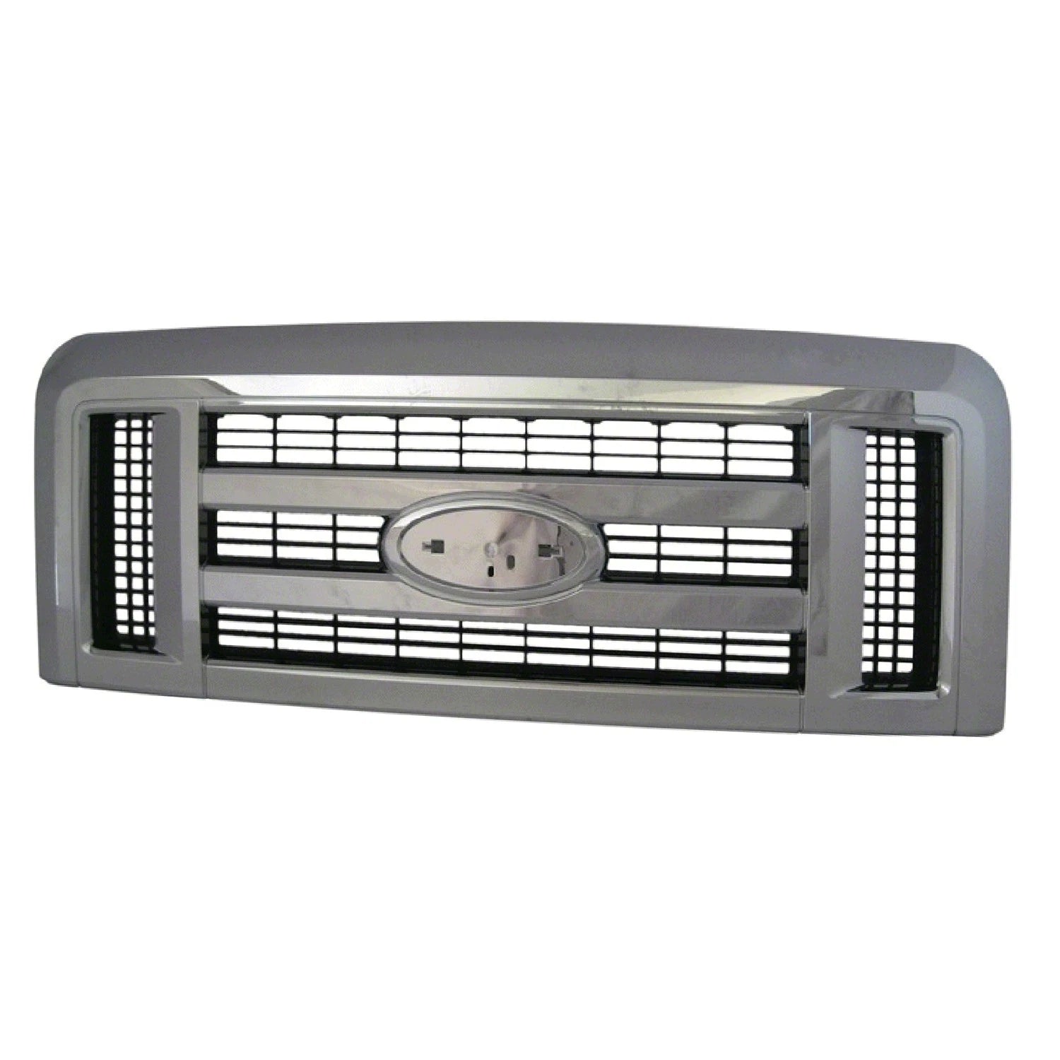 Replacement Chrome ABS Plastic Front Grille for Toyota Hilux (2016–2020)